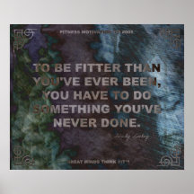 Motivierend Plakat für Fitness-Zitat #005