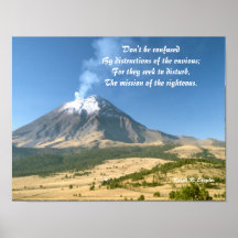 Motivierend Plakate durch Heftklammern Ralph W