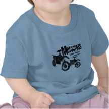 Motocross-Vater/Sohn Tshirt