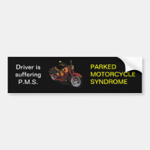 Motorrad-Autoaufkleber