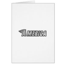 Motorrad-Flammen - Amerika Grußkarten