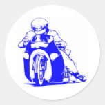 Motorrad-Widerstand-Laufen Sticker