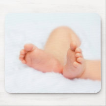 Mousepad: Schöne Babyfüße