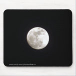 Mousepad - Vollmond auf klarem nächtlichem Himmel mauspads