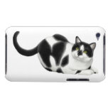Moxie der Tuxedo-Katzenipod-Touch-Fall Barely There iPod Cover