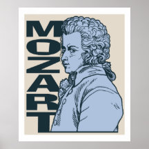Mozart Plakatdruck