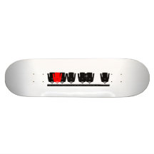 MPpartySkateboard alte Schule Skate Board