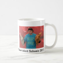 Mr. Kandidat Supertalent Schweiz 2011 Kaffeetasse