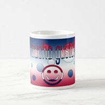 Mucho Geschmack! Amerika-Flagge färbt Pop-Kunst Tee Haferl