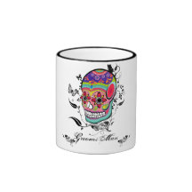 Muerte Tag der toten Calaveras Trauzeuge-Bevorzugu Kaffee Tasse