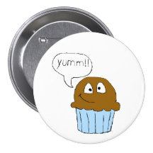 Muffin Anstecknadel