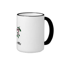 Mugg mistel  KISS ME ( Kyss mig )