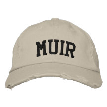 Muir stickte Hut Bestickte Mütze
