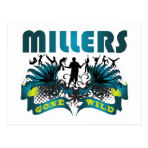 Müller wild gegangen postkarte