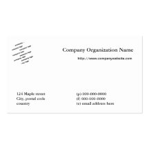 Multi Namensallzweckfirmenlogo-Visitenkarte