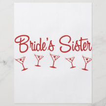 MultiMartini-BridesSister-Rot Flyer Druck