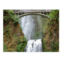 Multnomah fällt Wasserfall Postkarten