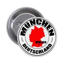 Munchen Briefmarke A002 Button