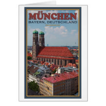 München Frauenkirche (Porträt) Karte