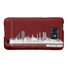 München Stadt Skyline - Samsung Galaxy S Hülle