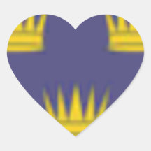 Munster (Ireland) Flag Heart Sticker