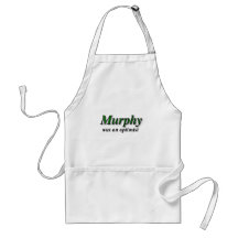 Murphy war ein Optimist - Murphys Gesetz Schürze