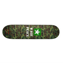 Musashi entwirft Frieden Skate Board