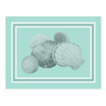 Muscheln-Postkarte