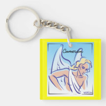 MusicToon: Mein Engel ist ein Centerfold: Keychain Schlüsselanhänger