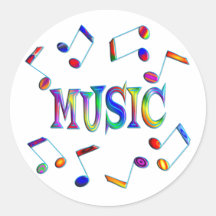 Musik Aufkleber