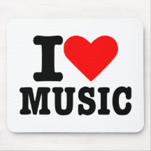 Musik der Liebe I Mousepads