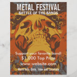 Musik-Flyer des Metallfestival-2