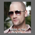 Musik ist der Grund poster