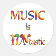 Musik ist FUNtastic Stickers