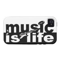Musik ist Leben iPhone 4 Case-Mate