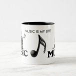 Musik ist mein Leben Kaffeetasse