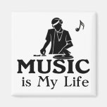 Musik ist mein Leben Kühlschrankmagnet