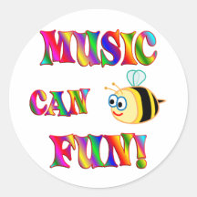 Musik ist Spaß Stickers