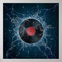 "Musik-Power-" Plakat