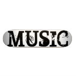 MUSIK Skateboard Bedruckte Skateboarddecks