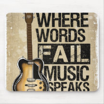 Musik spricht mousepad