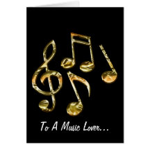 MUSIK Thema-Geschenk-Sammlung Grußkarten