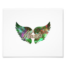 Musik wings lila Grün der Überlagerung 1 Photographien