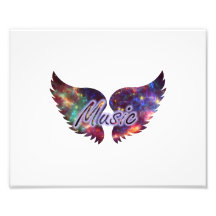 Musik wings Überlagerung 1 Kunstfotos