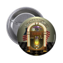 Musikautomat Rockaholic Knöpfe Anstecknadelbutton