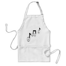 Musiknoten Schürzen