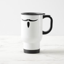 Musketier-Schnurrbart Kaffeehaferl