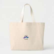 Mustache Bag Tasche