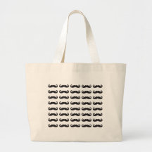 Mustaches Tote Bags