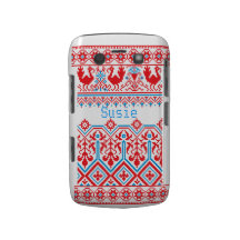 mutiger Abdeckungsfall des russischen WeihnachtsBl Case-Mate Blackberry Hülle